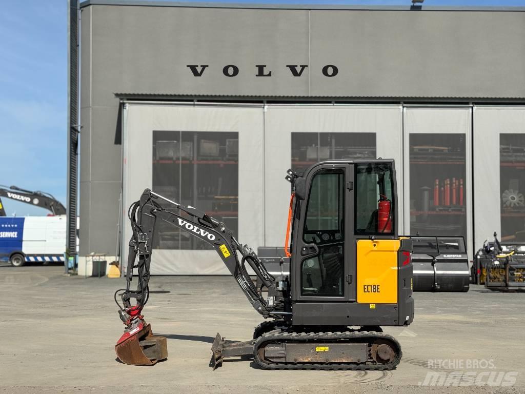 Volvo EC 18 E Mini pelle < 7t