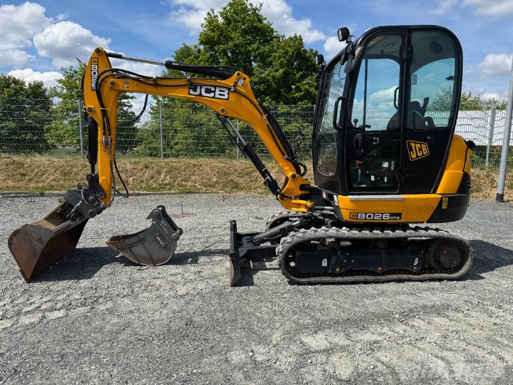 JCB 8026CTS Pelle sur chenilles