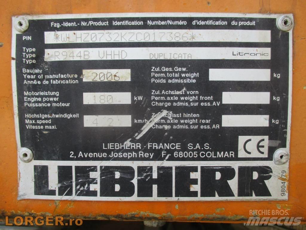 Liebherr R 944B VHHD Pelle de démolition