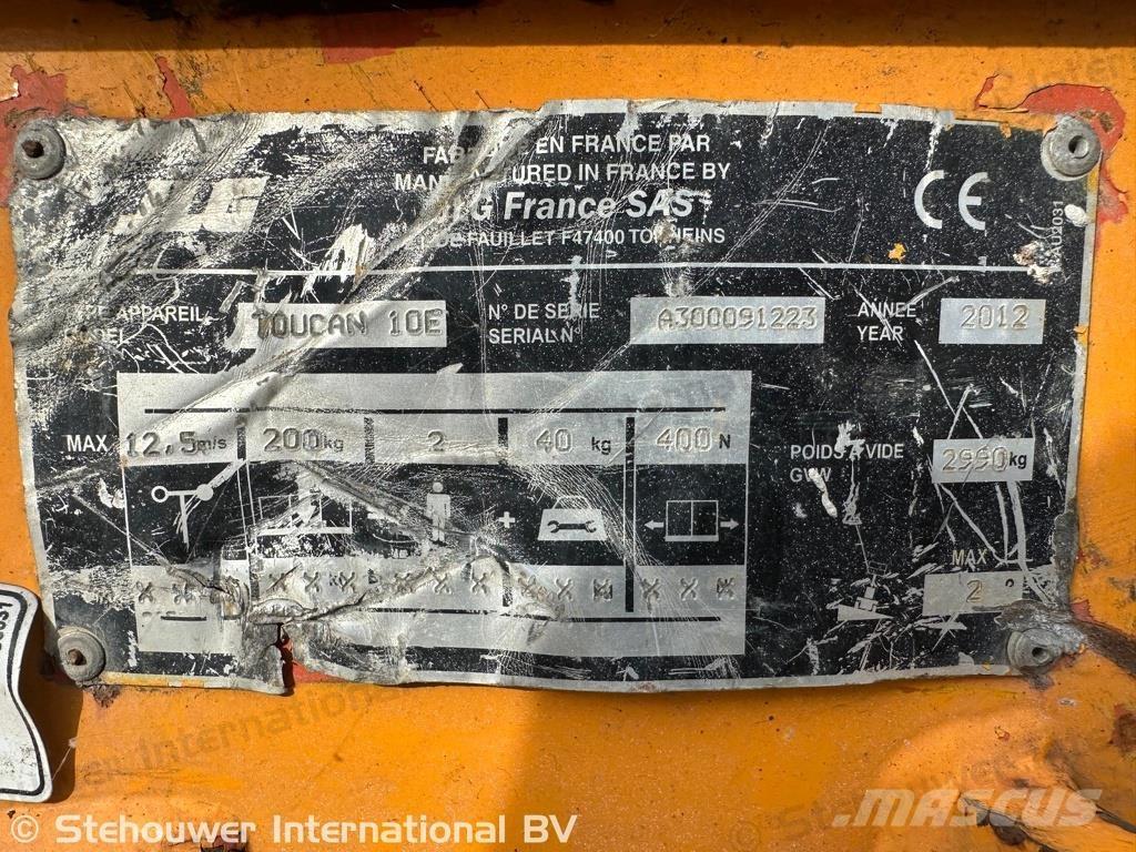 JLG Toucan 10E Autre nacelle élévatrice