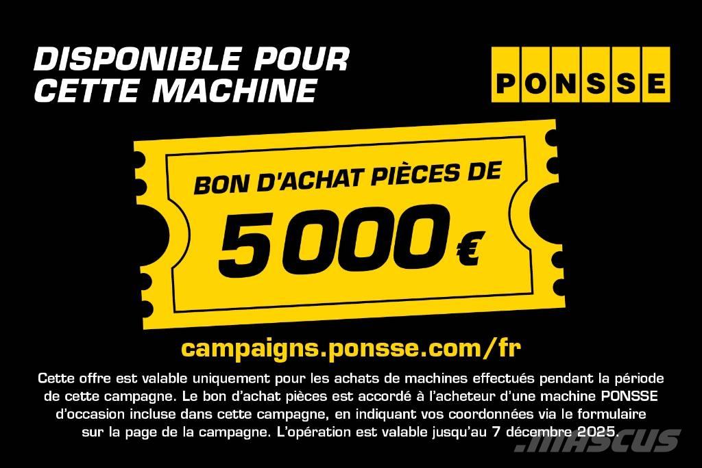 Ponsse Ergo 8W Abatteuse