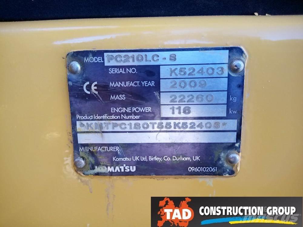 Komatsu PC210LC-8 Pelle sur chenilles
