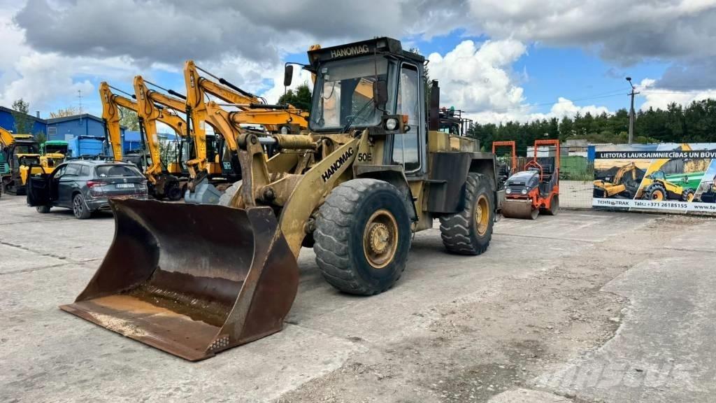 Hanomag 50 E Chargeuse sur pneus