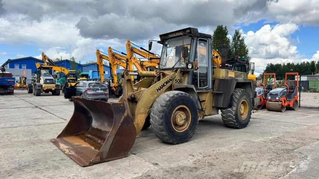 Hanomag 50 E Chargeuse sur pneus
