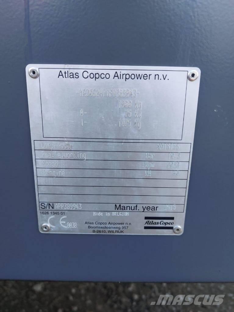 Atlas Copco XATS156 Compresseur