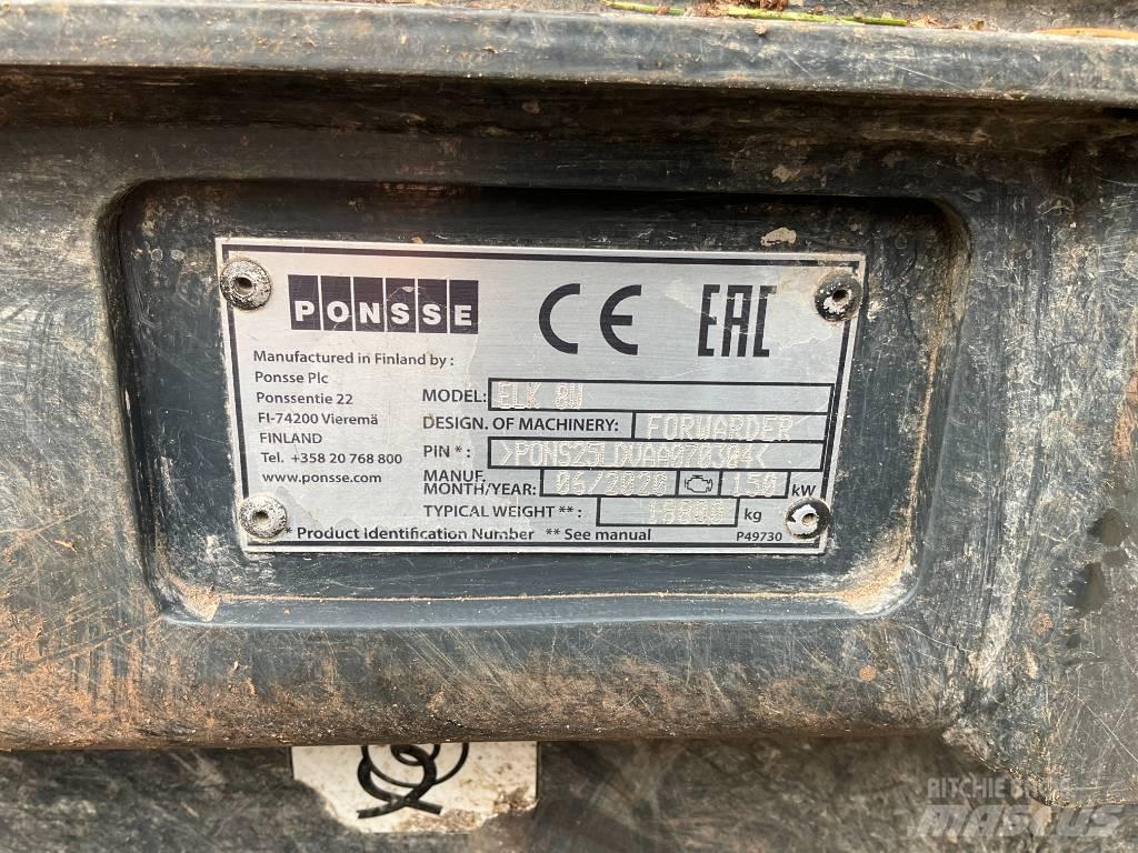 Ponsse ELK 8W Porteur