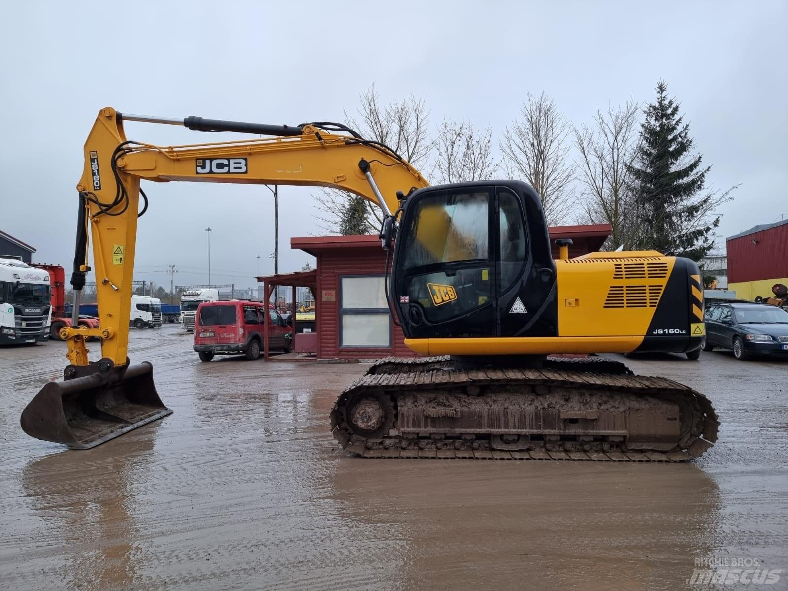 JCB JS 160 LC Pelle sur chenilles