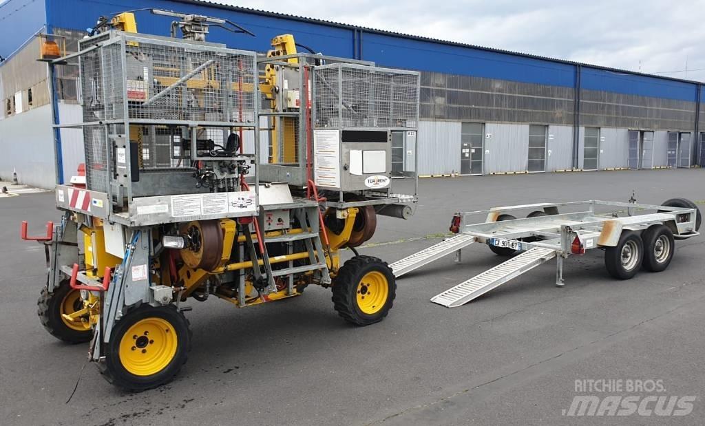  Axe Road Rail Lifter Matériel ferroviaire