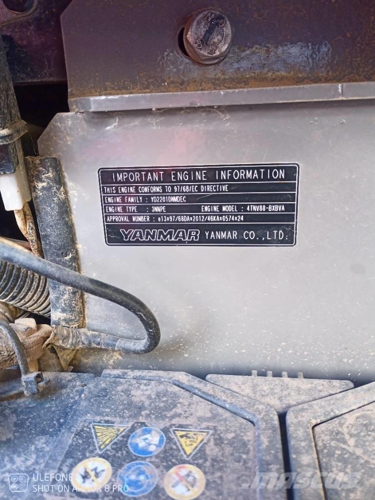 Yanmar Vio 50 U Mini pelle < 7t