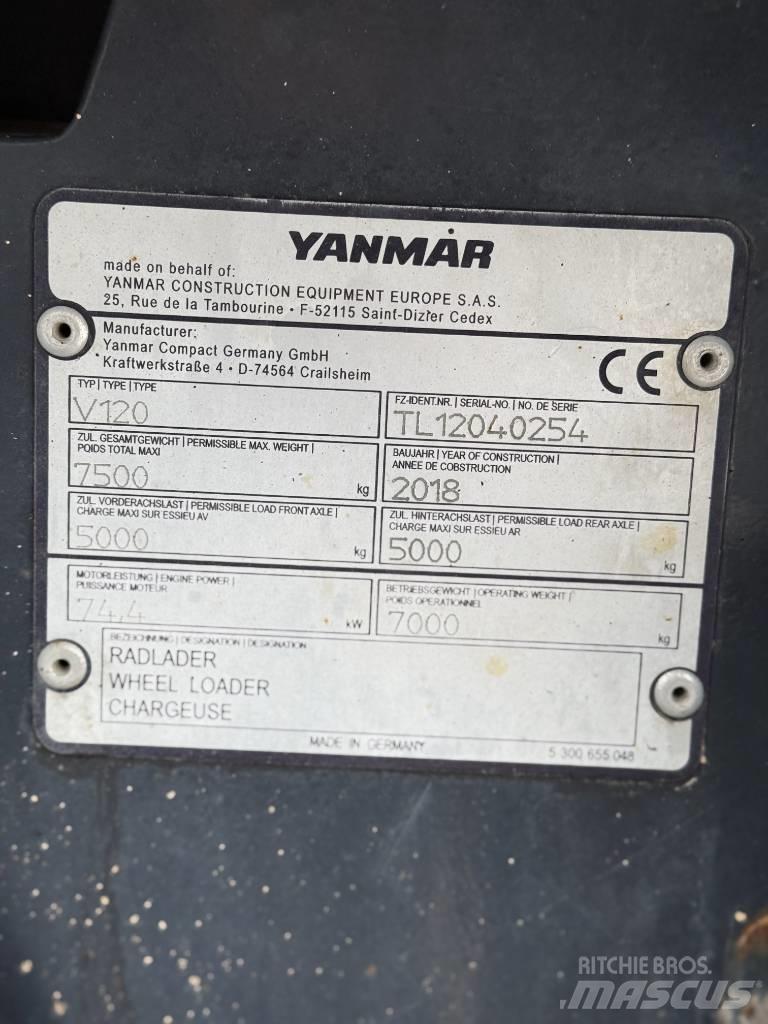 Yanmar V 120 Chargeuse sur pneus