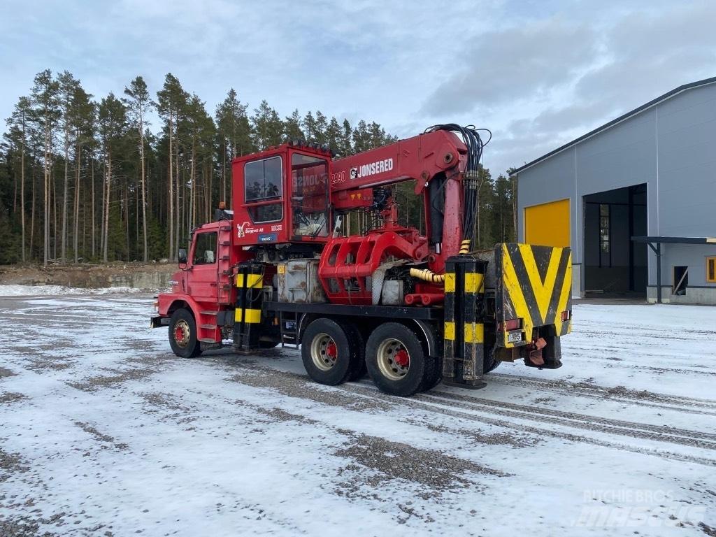 Scania T 113 H 360 Camion plateau ridelle avec grue
