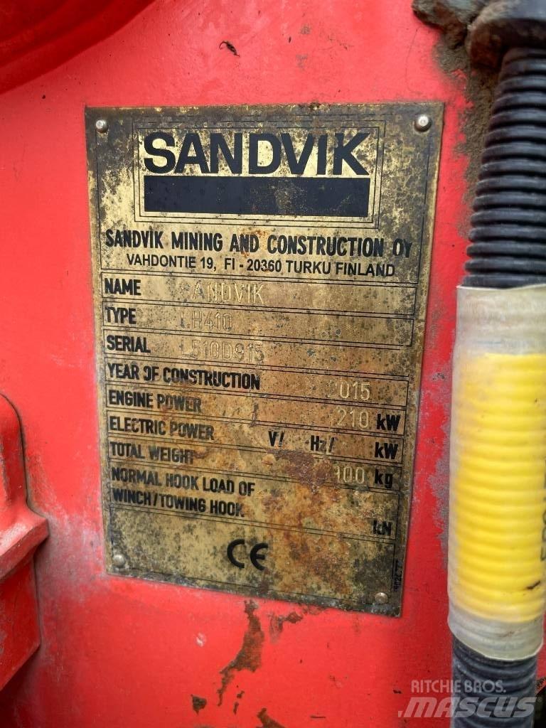 Sandvik LH 410 Chargeuses pour exploitations minières souterraines