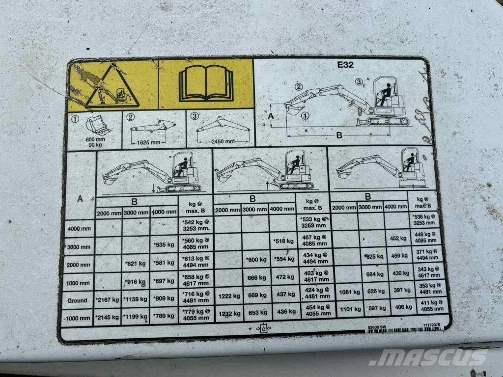 Bobcat E 32 Mini pelle < 7t