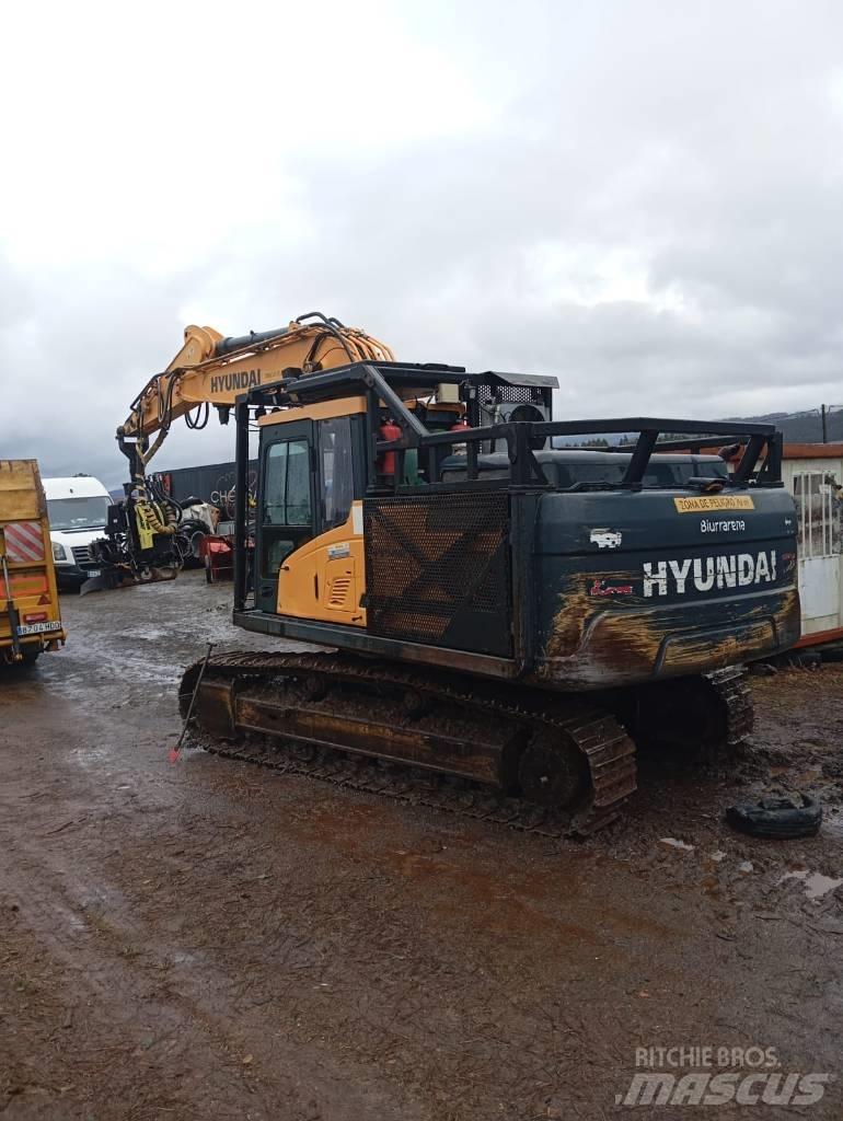 Hyundai 220 HXNLC Pelle forestière