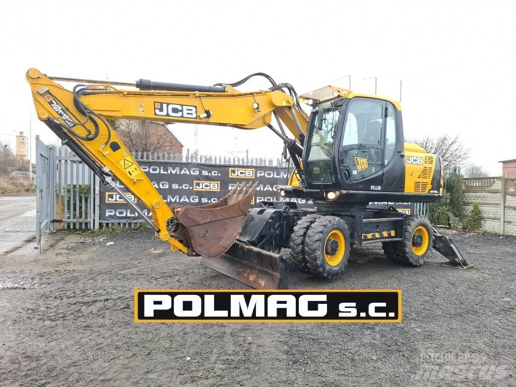 JCB JS 145 W Pelle sur pneus