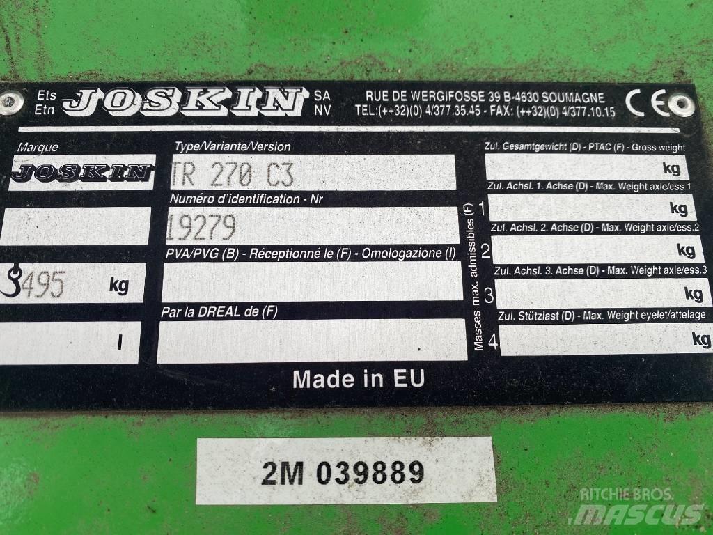 Joskin TR 270 C3 Broyeur / Gyrobroyeur / Epareuse
