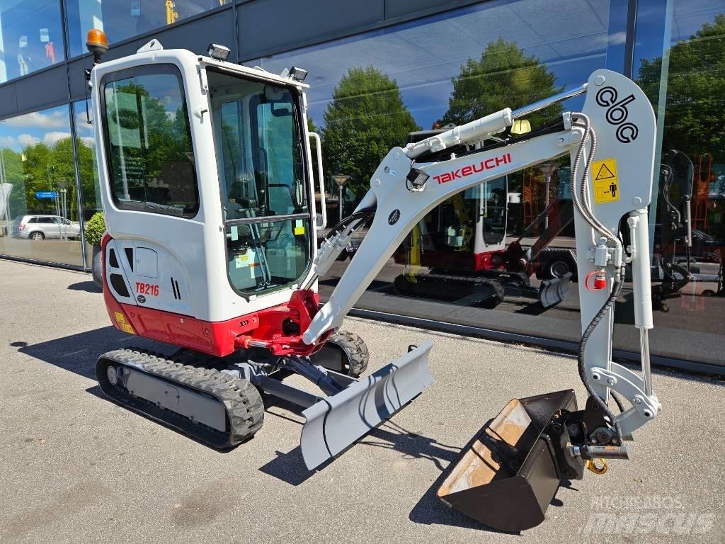 Takeuchi tb216 Mini pelle < 7t