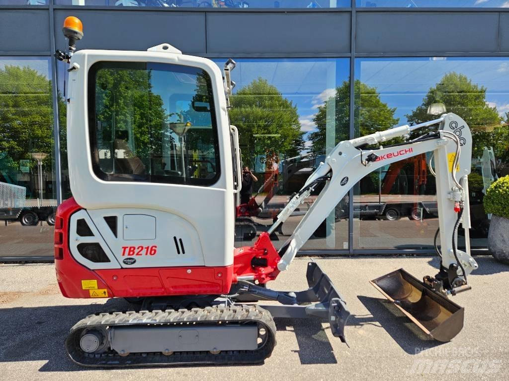 Takeuchi tb216 Mini pelle < 7t