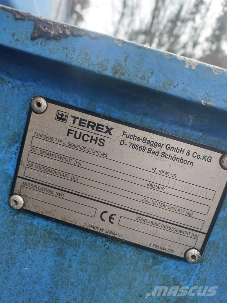 Terex Fuchs MHL 360 Pelle de démolition