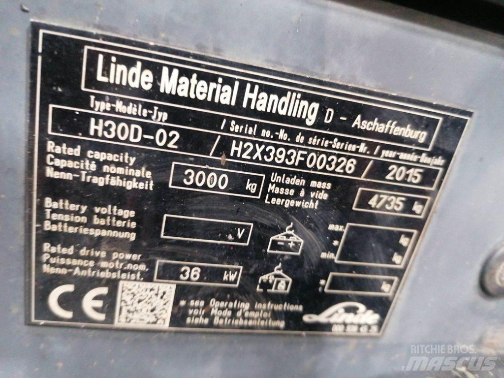 Linde H30D-02 Chariots diesel