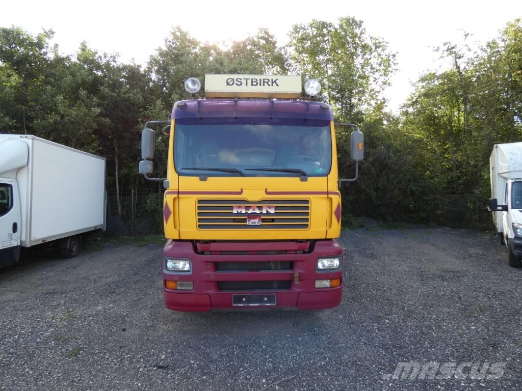 MAN TG 360A Camion porte engin