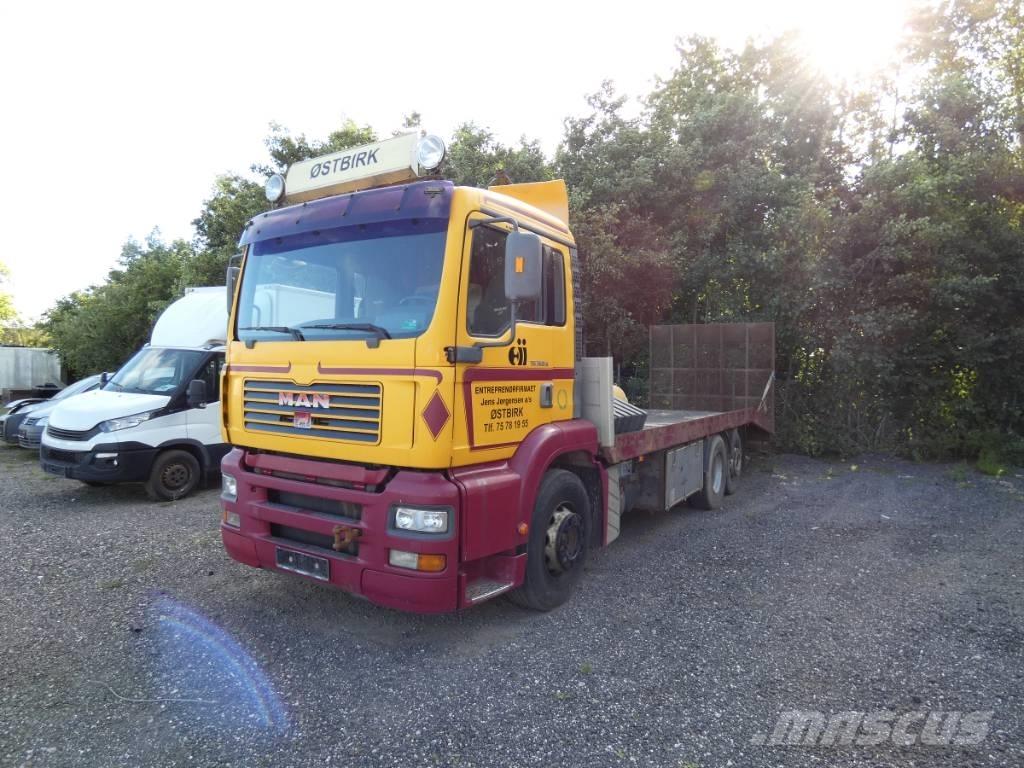 MAN TG 360A Camion porte engin