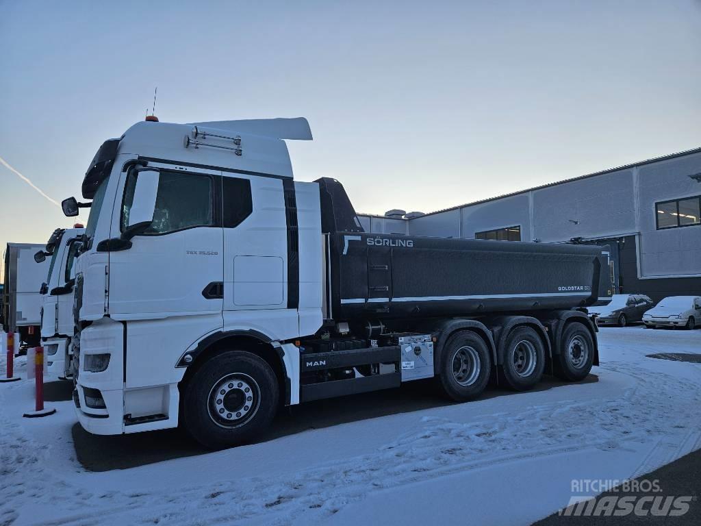 MAN TGX 35.510 8x4-4 Camion benne