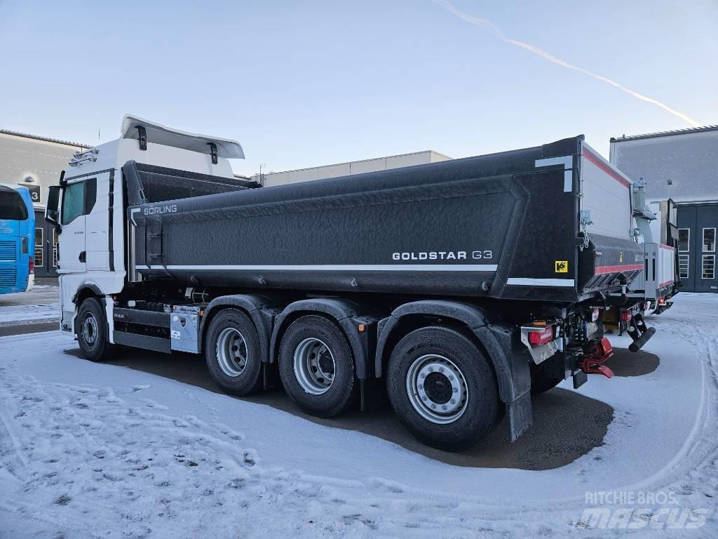 MAN TGX 35.510 8x4-4 Camion benne