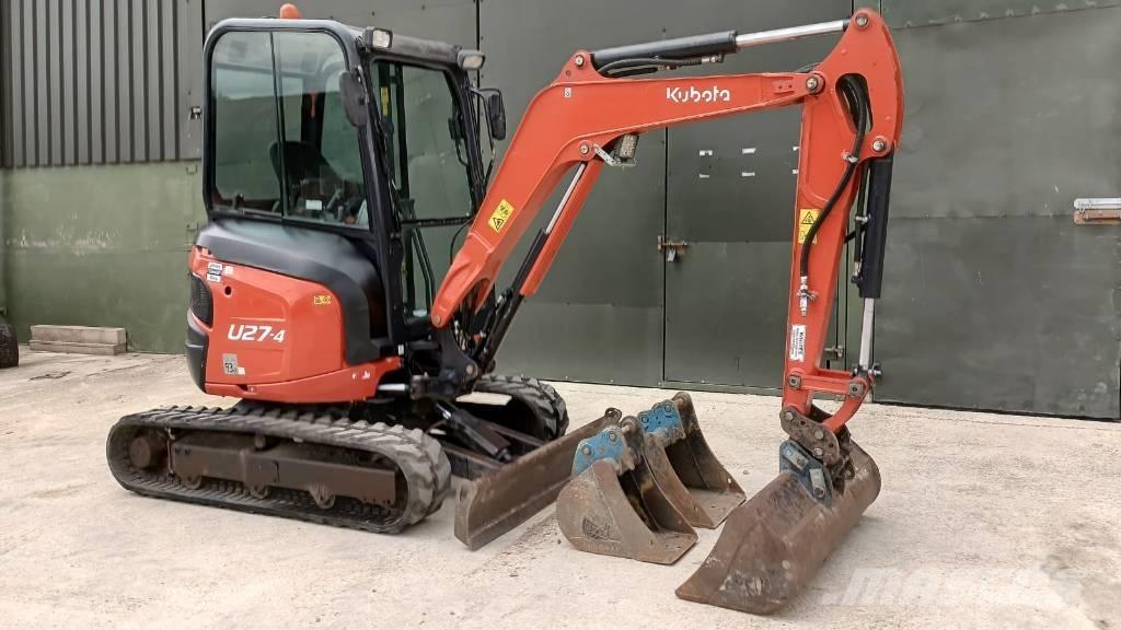 Kubota U 27-4 Mini pelle < 7t