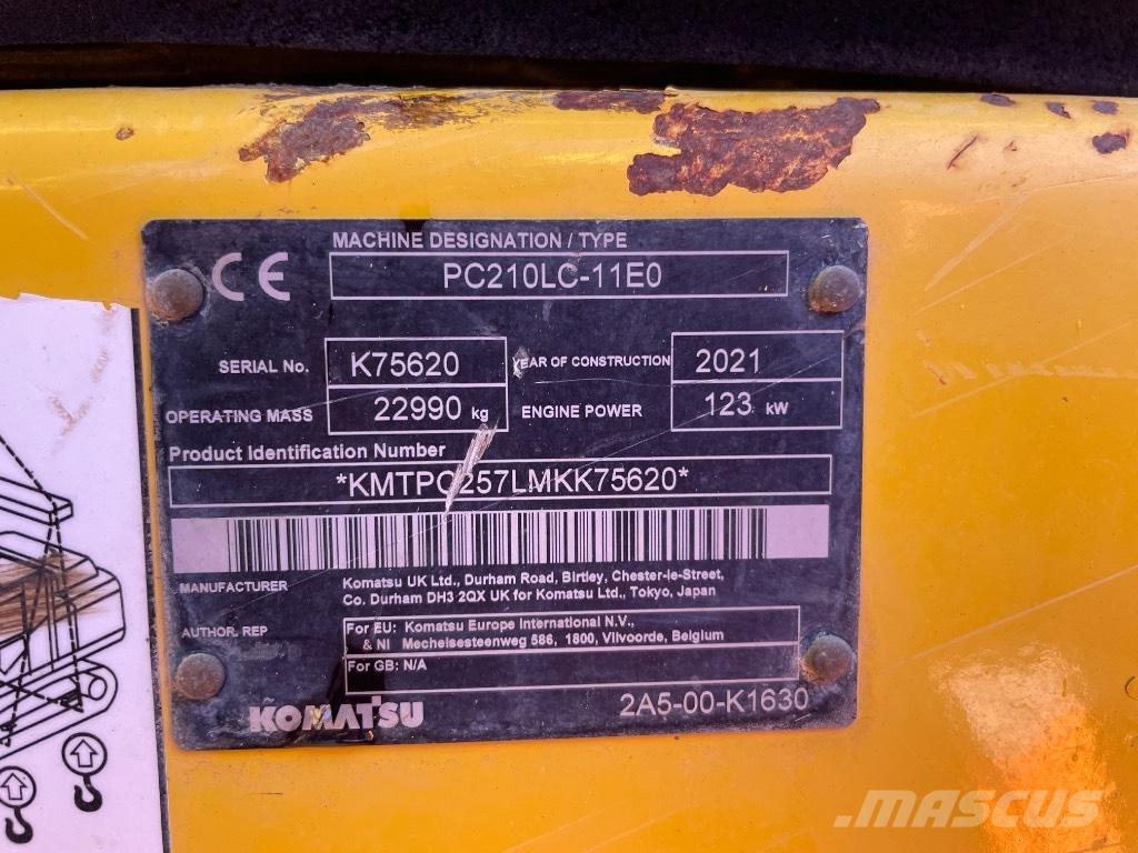 Komatsu PC 210 LC-11 Pelle sur chenilles