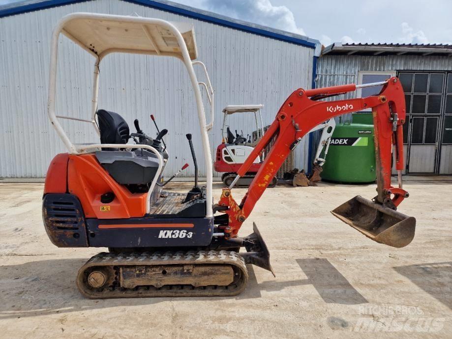 Kubota KX 36-3 Mini pelle < 7t