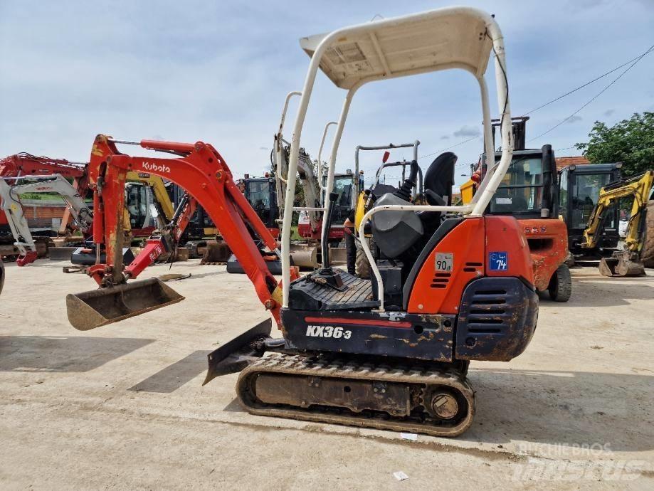 Kubota KX 36-3 Mini pelle < 7t