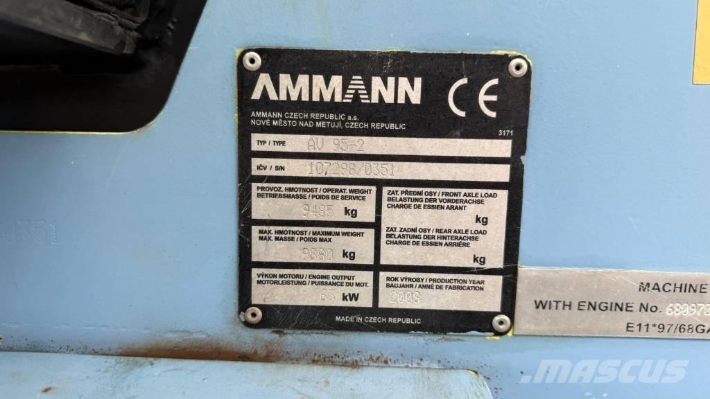 Ammann AV  95-2 Rouleaux tandem