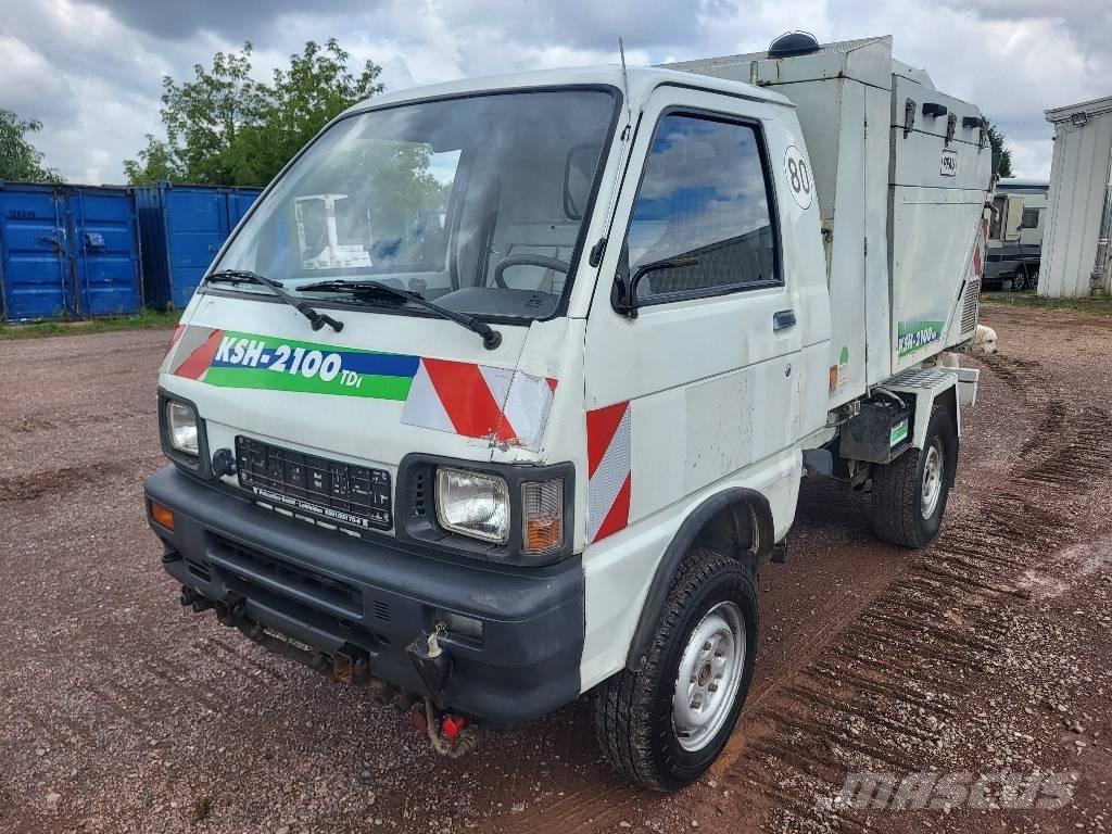 Pfau Springe Camion balayeur