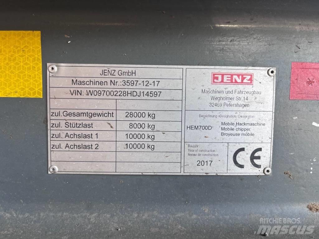 JENZ HEM 700 D Broyeur de végétaux