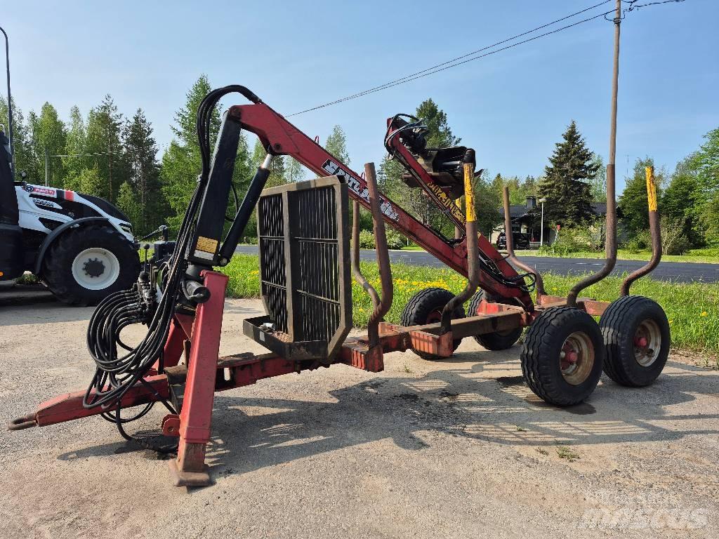 Patu 505 Remorque forestière avec grue