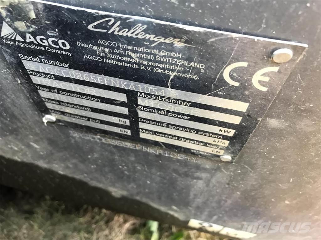 Challenger MT865E Chargeuse sur chenilles