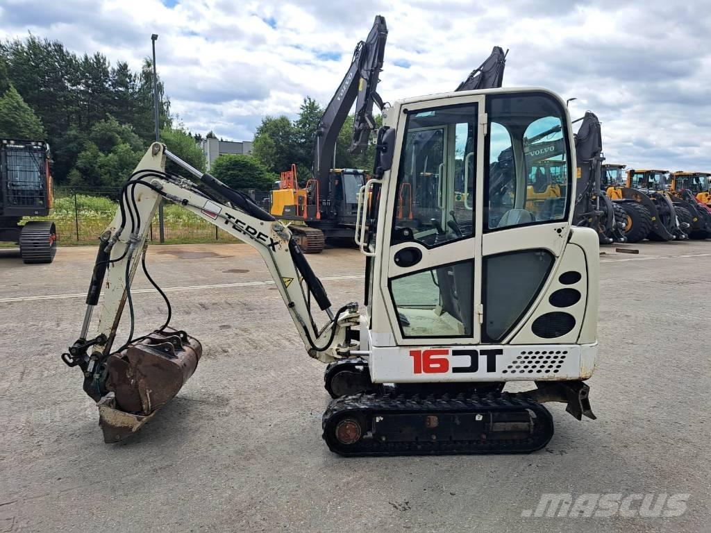 Terex TC16 Mini pelle < 7t
