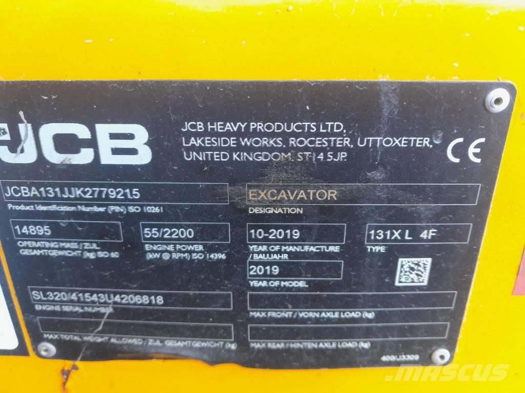JCB 131 X Pelle sur chenilles