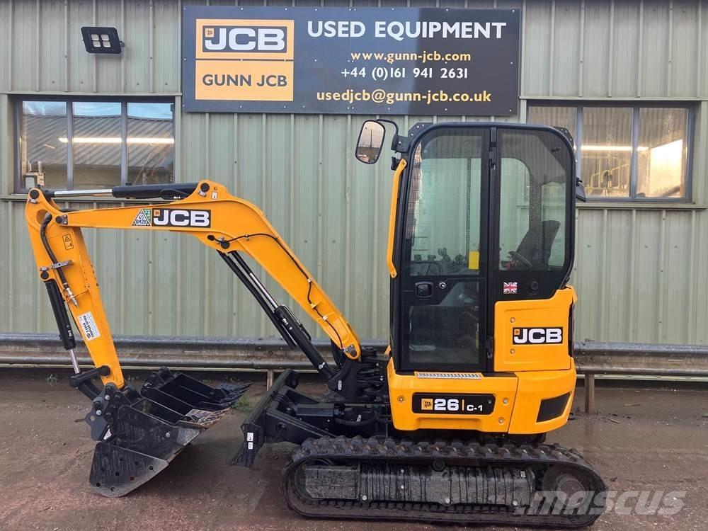 JCB 26C-1 Mini pelle < 7t