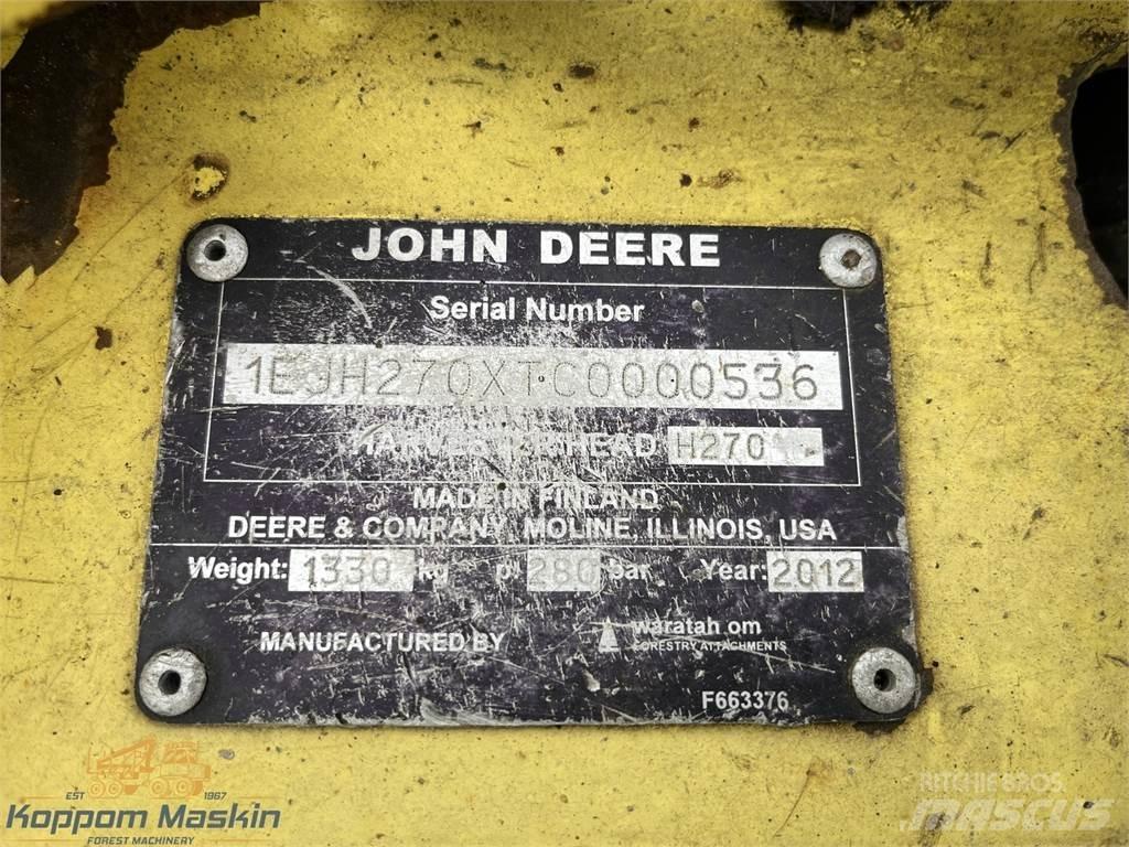 John Deere H270 Tête d'abattage / ébranchage