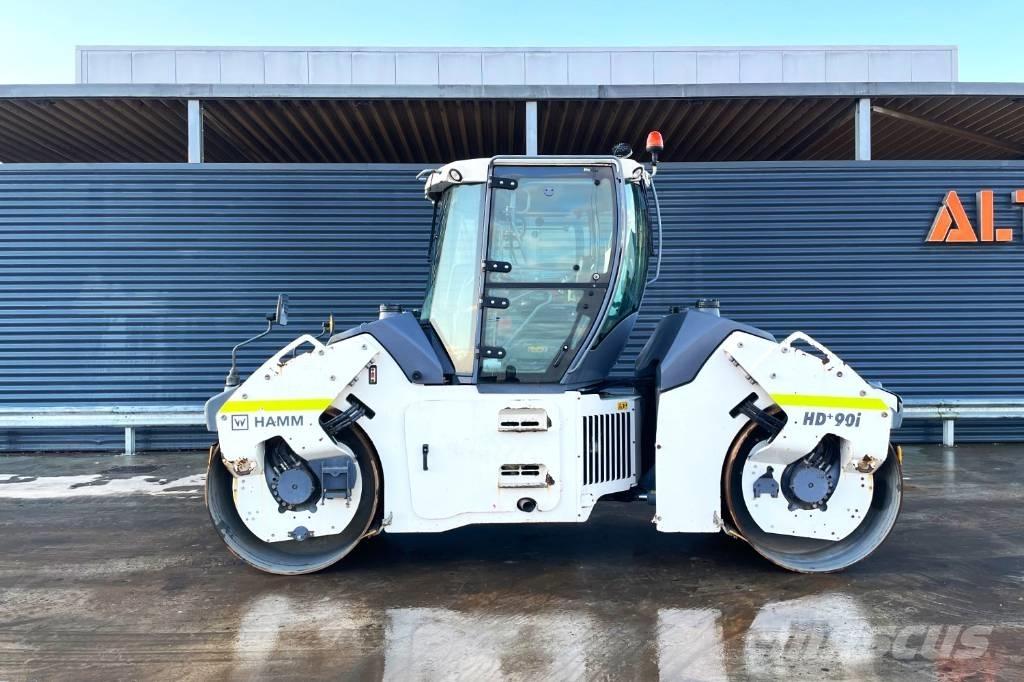 Hamm HD+ 90I VV Rouleaux tandem