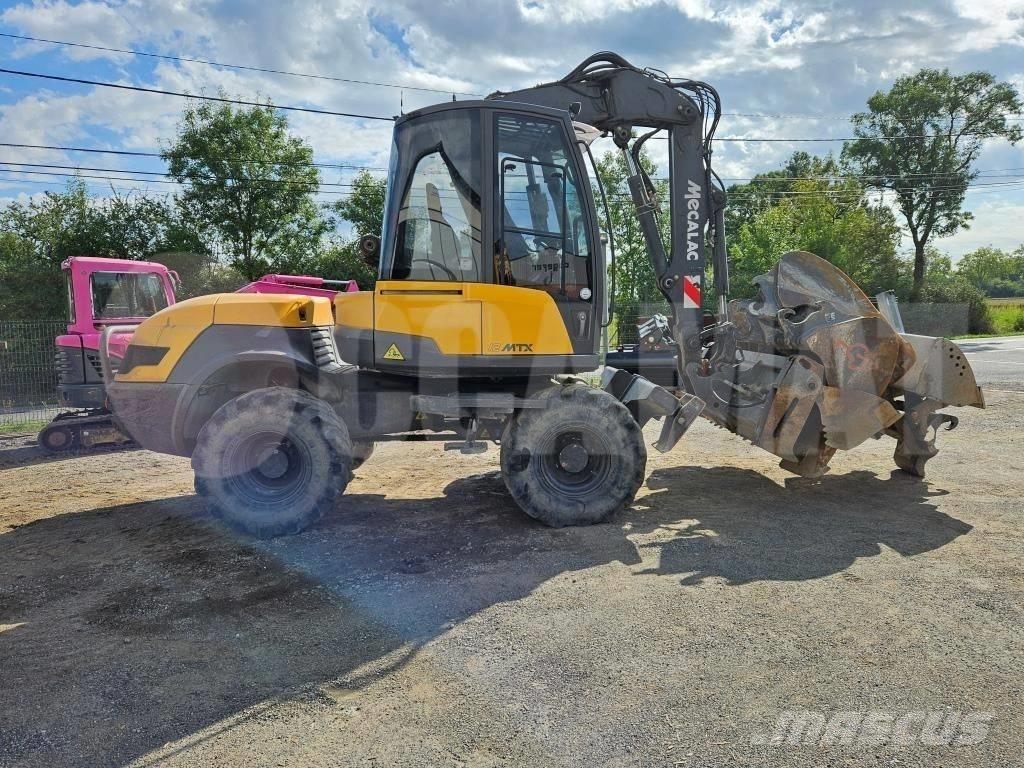 Mecalac 12 MTX Pelle sur pneus
