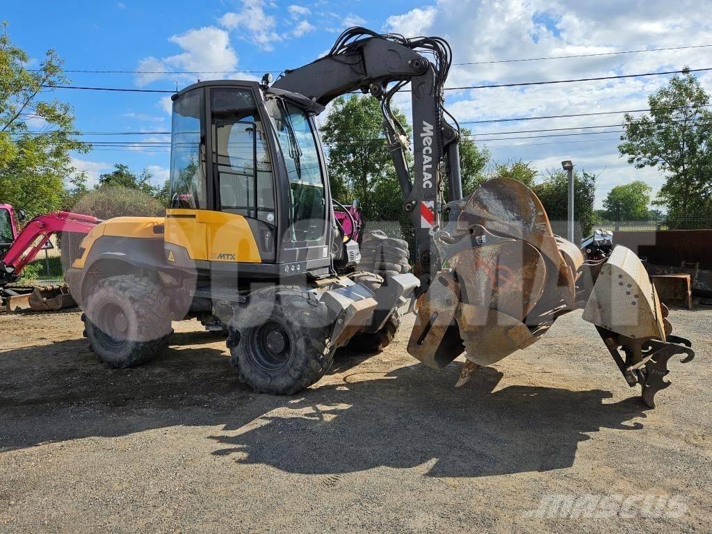 Mecalac 12 MTX Pelle sur pneus