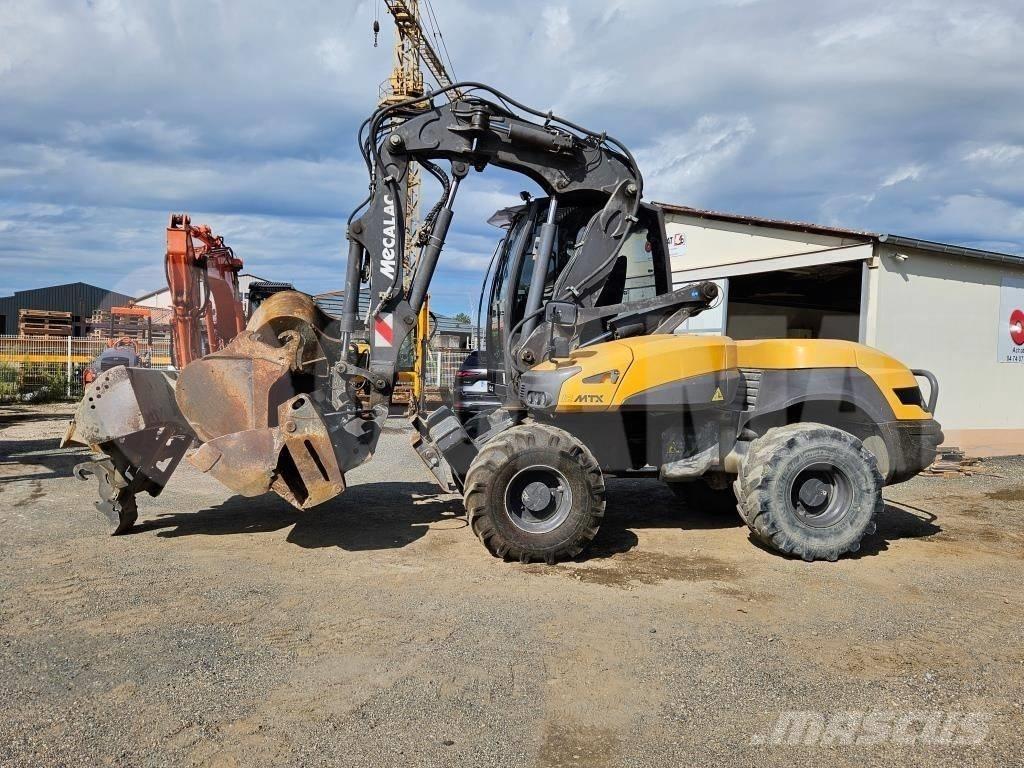 Mecalac 12 MTX Pelle sur pneus