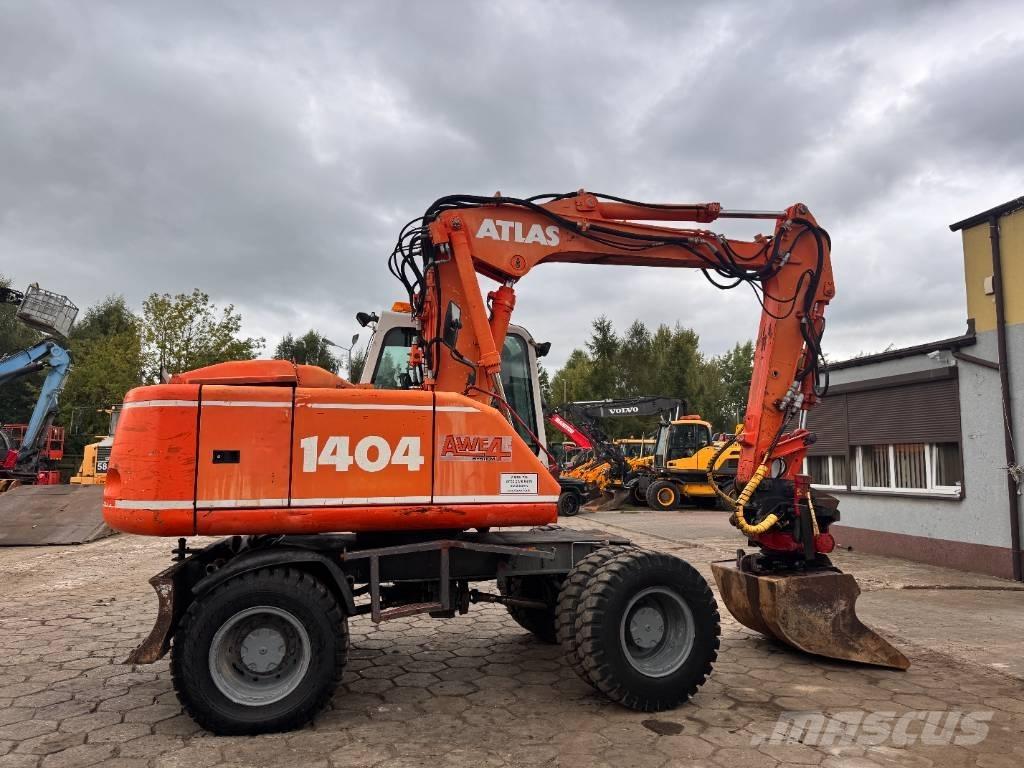 Atlas 1404 Pelle sur pneus