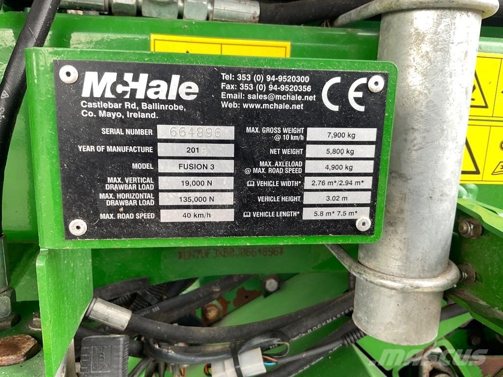 McHale Fusion 3 Presse à balle ronde