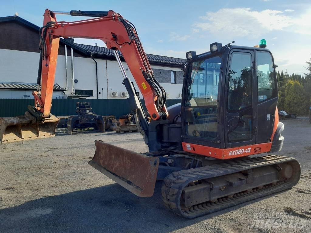 Kubota KX 080-4 Mini pelle 7t-12t