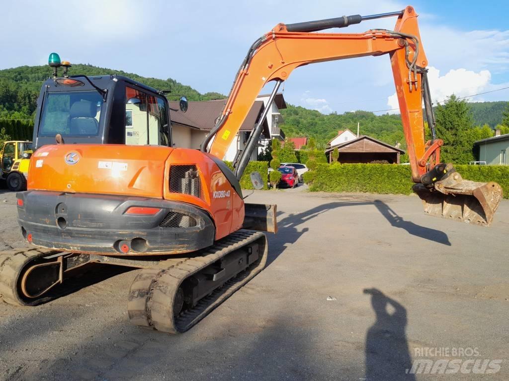 Kubota KX 080-4 Mini pelle 7t-12t