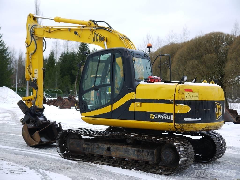 JCB JS 145 Pelle sur chenilles